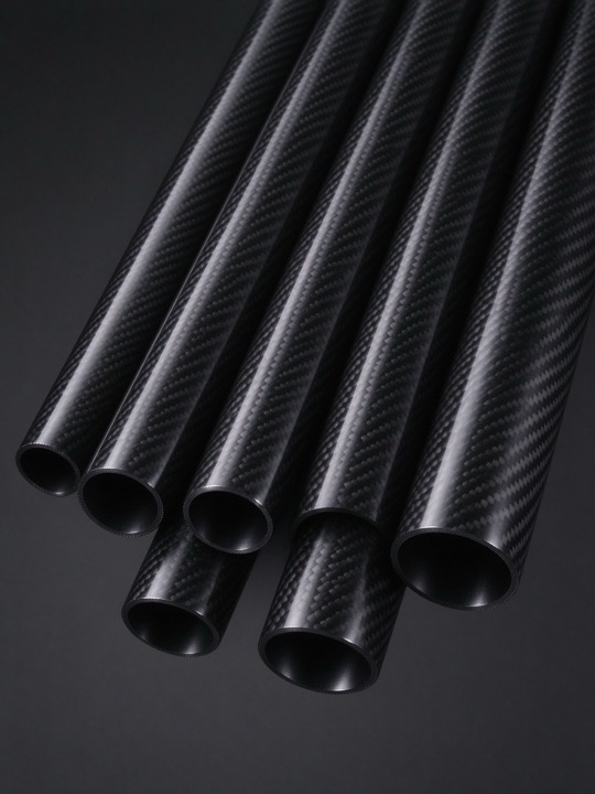 Carbon fiber tubes and rods