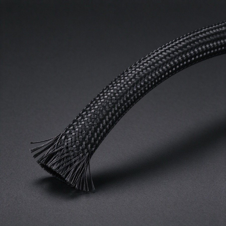 Carbon fiber braided sleeve